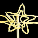 vidaXL Betlehem karácsonyi dekoráció 240 LED-del 116 x 41 x 87 cm