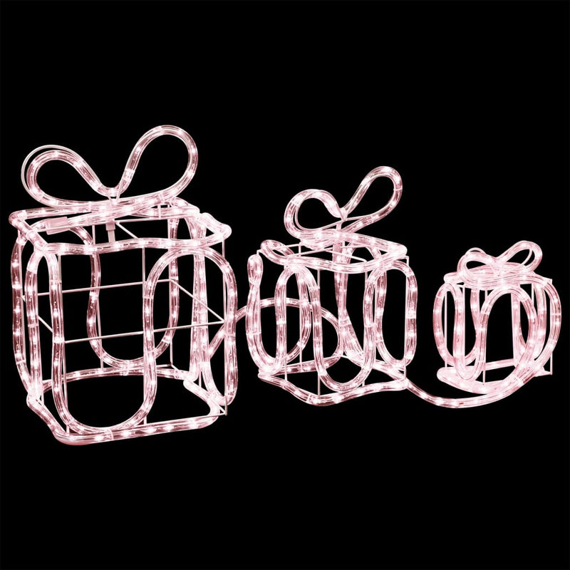 vidaXL karácsonyi díszdobozok 180 LED-del bel- és kültérre