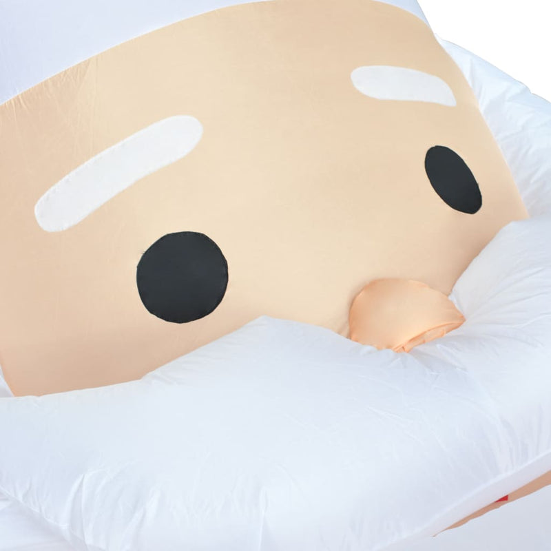 vidaXL felfújható karácsonyi Mikulás dekoráció LED-ekkel IP44 4,5 m