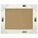 vidaXL fehér barokk stílusú fali tükör 50 x 40 cm