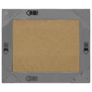 vidaXL fekete barokk stílusú fali tükör 50 x 40 cm