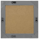 vidaXL fekete barokk stílusú fali tükör 50 x 50 cm