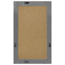 vidaXL fekete barokk stílusú fali tükör 50 x 80 cm