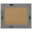 vidaXL fekete barokk stílusú fali tükör 60 x 40 cm