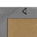 vidaXL fekete barokk stílusú fali tükör 60 x 40 cm