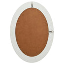 vidaXL fehér barokk stílusú fali tükör 50 x 70 cm