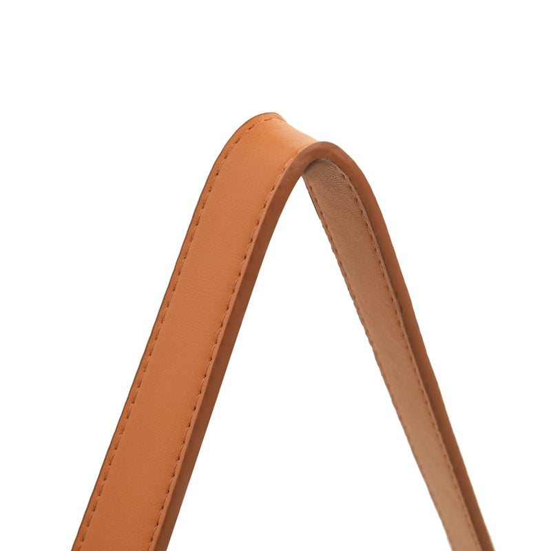 vidaXL ezüstszínű fali tükör pánttal 40 cm