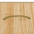 vidaXL bambusz szennyestartó kosár 2 résszel 72 L