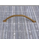 vidaXL szürke bambusz szennyestartó kosár 2 résszel 72 L