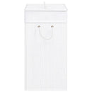 vidaXL fehér egyrészes bambusz szennyestartó kosár 83 L