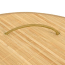 vidaXL sarok bambusz szennyestartó kosár 60 L