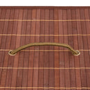 vidaXL 4 db barna bambusz tárolódoboz