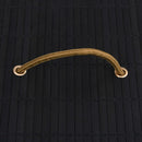 vidaXL 4 db fekete bambusz tárolódoboz