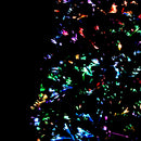 vidaXL zöld száloptikás műkarácsonyfa állvánnyal 120 cm