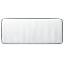 vidaXL sötétszürke rugós szövetágy 100 x 200 cm
