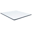 vidaXL sötétszürke rugós szövetágy 200 x 200 cm