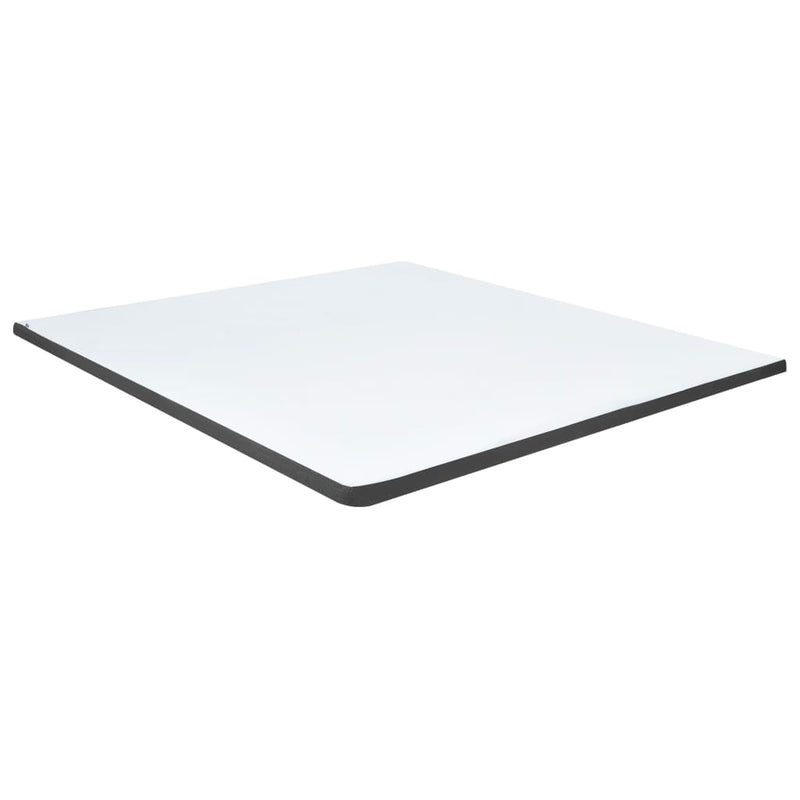 vidaXL sötétszürke rugós szövetágy 160 x 200 cm
