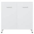 vidaXL fehér szerelt fa fürdőszobaszekrény 60 x 33 x 61 cm