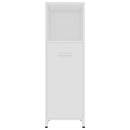 vidaXL fehér szerelt fa fürdőszobaszekrény 30 x 30 x 95 cm