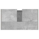 vidaXL betonszürke szerelt fa fürdőszobaszekrény 60 x 33 x 61 cm
