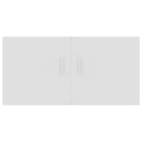 vidaXL fehér szerelt fa falra szerelhető szekrény 80 x 39 x 40 cm