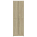 vidaXL sonoma tölgy színű szerelt fa előszobaszekrény 55 x 25 x 189 cm