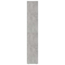 vidaXL betonszürke szerelt fa könyvszekrény 36 x 30 x 171 cm