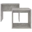 vidaXL betonszürke szerelt fa dohányzóasztal szett 48 x 30 x 45 cm