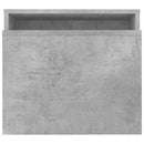 vidaXL betonszürke szerelt fa dohányzóasztal szett 100 x 48 x 40 cm