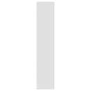 vidaXL fehér szerelt fa fali polc 90 x 16 x 78 cm