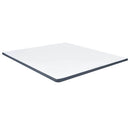 vidaXL sötétszürke rugós szövetágy 200 x 200 cm