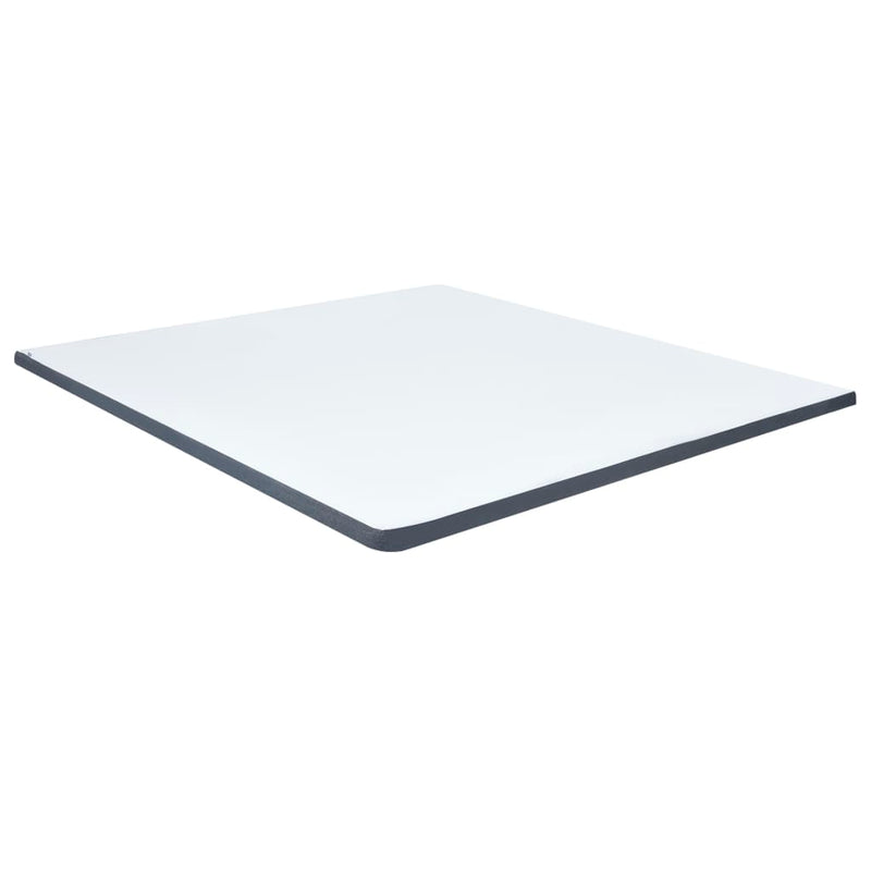 vidaXL sötétszürke rugós szövetágy 200 x 200 cm
