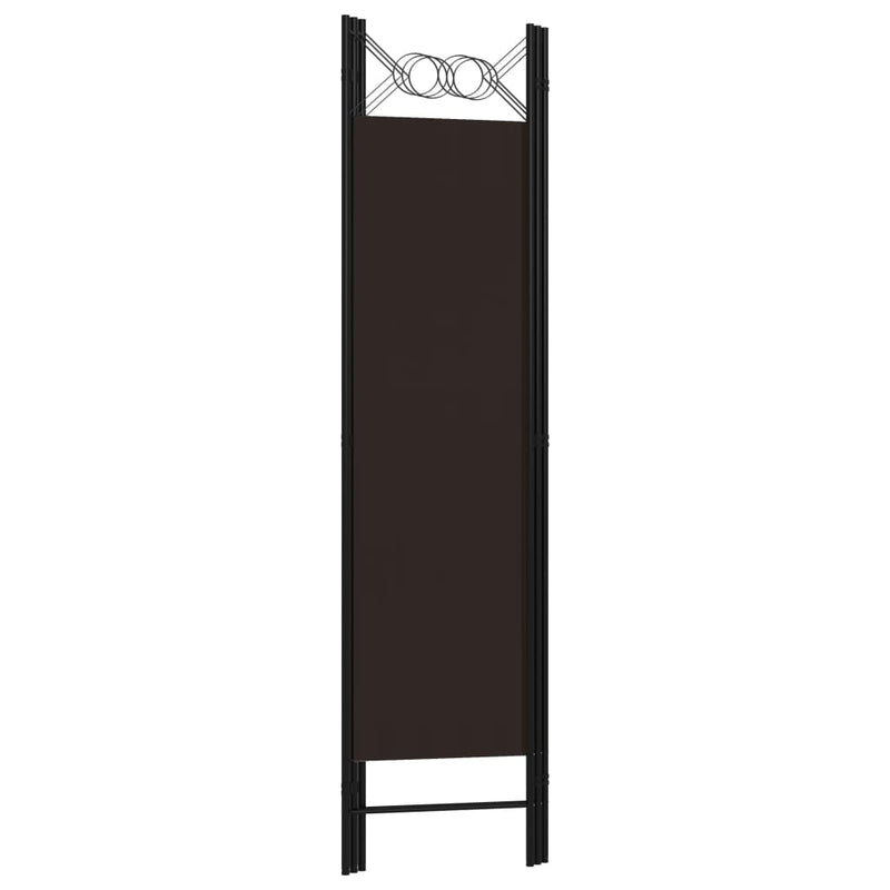 vidaXL barna 3 paneles paraván 120 x 180 cm