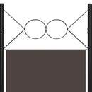 vidaXL barna 4 paneles paraván 160 x 180 cm