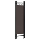 vidaXL barna 4 paneles paraván 160 x 180 cm