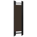 vidaXL barna 6 paneles paraván 240 x 180 cm