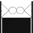 vidaXL fekete 6 paneles paraván 240 x 180 cm