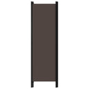 vidaXL barna 3 paneles paraván 150 x 180 cm
