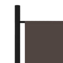vidaXL barna 4 paneles paraván 200 x 180 cm