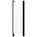 vidaXL fehér 5 paneles paraván 250 x 180 cm