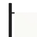 vidaXL fehér 5 paneles paraván 250 x 180 cm