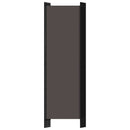 vidaXL antracitszürke 5 paneles paraván 250 x 180 cm