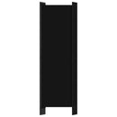 vidaXL fekete 5 paneles paraván 250 x 180 cm