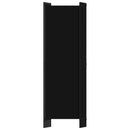 vidaXL fekete 6 paneles paraván 300 x 180 cm
