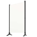 vidaXL fehér 3 paneles szövetparaván 260x180 cm