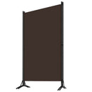 vidaXL barna 3 paneles paraván 260 x 180 cm