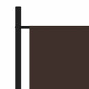 vidaXL barna 3 paneles paraván 260 x 180 cm