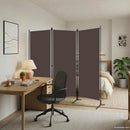 vidaXL barna 3 paneles paraván 260 x 180 cm