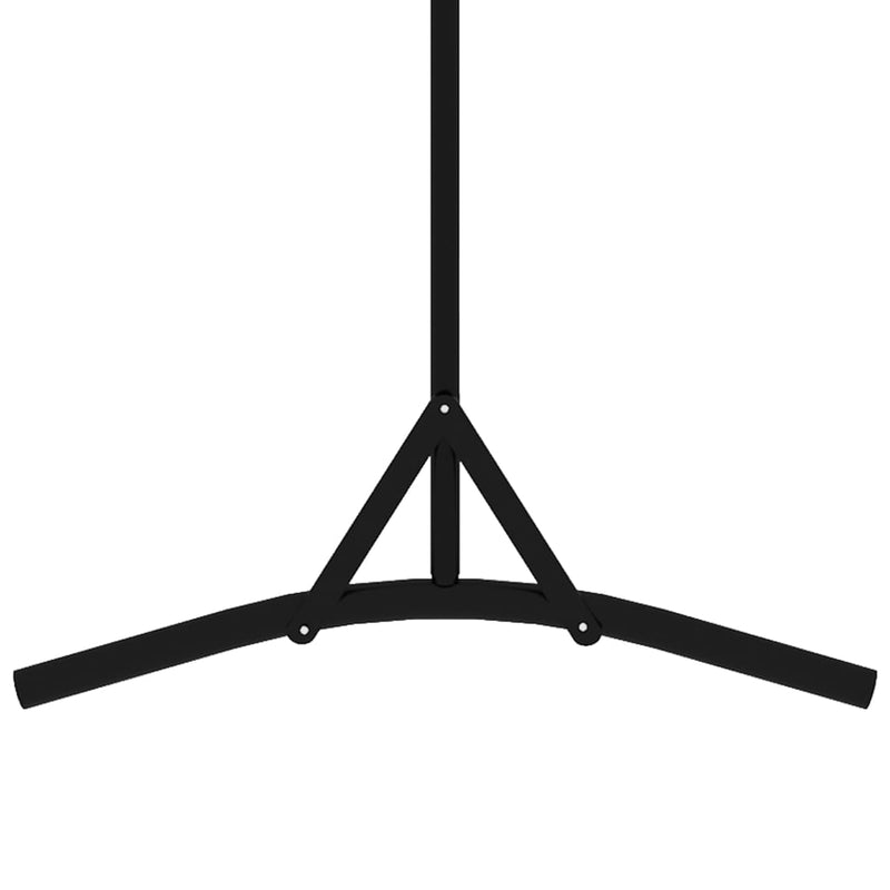 vidaXL fekete 1 paneles szövet paraván 175 x 180 cm