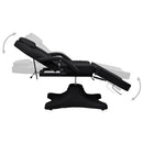 vidaXL fekete masszázsasztal 180 x 62 x (86,5-118) cm
